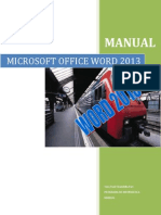 Manual Microsoft Office Word 2013