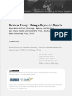 Review Essay: Things-Beyond-Objects