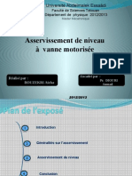 Asservissement de Niveau - À Vanne Motorisée - Bouzekri A