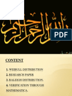 Weibull Distribution