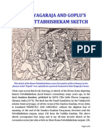 Saint Tyagaraja and The Gopulu Rama Pattabhishekam Sketch