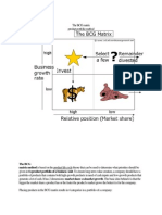 Marketing Concepts BCG Matrix