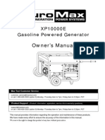 Duromax Xp10000e Generator Owners Manual