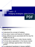 Hedging Strategies