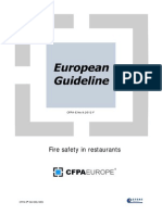 Fire Safety in Restaurants CFPA E Guideline No 9 2012 F