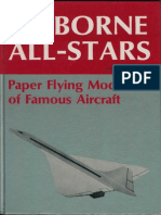 Airborne All Stars - Paper Flying Models of Famous Aircraft