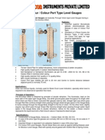 Bicolor Color Port Type Level Gauge