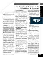 Operaciones de Factoring