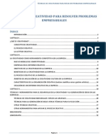 Técnicas de Creatividad para Resolver Problemas Empresariales