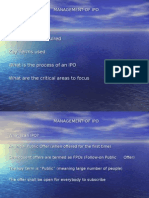 What Is An IPO Why Is An IPO Required Key Terms Used What Is The Process of An IPO What Are The Critical Areas To Focus