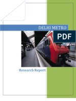 Delhi Metro - Research Report