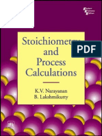 Stoichiometry and Process Calculations