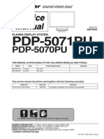 Pioneer PDP 5071 5070pu Arp 3354