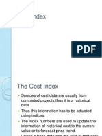 Topic 2 - Cost Index