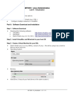 NET2003: Linux Administration Lab Objectives:: Part A: Software Download and Installation