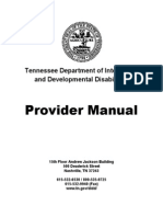 Provider Manual