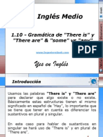 1.10 - Gramática de There Is y There Are