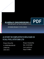 Anbu Employee Welfare Measure Project PPT Presentation