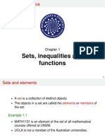 01 Handout Maths First Year