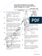 NSEP Solved Paper 2007