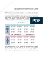 Educación Física y Test de Cooper