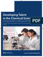 India ReportRSC: Developing Talent in Chemical Sciences