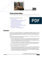 Defining Route Maps: Cisco ASA 5500 Series Configuration Guide Using The CLI OL-18970-03