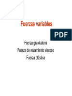 Fuerzas Variables