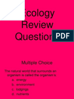 Ecology Quiz Review