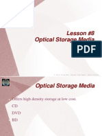 Lesson #8 Optical Storage Media