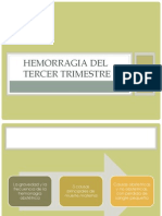 Hemorragia Del Tercer Trimestre