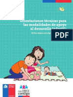 Orientaciones Técnicas para Las Modalidades de Apoyo Al Desarrollo Infantil Marzo 2013