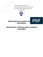 Metodología para Realizar Auditorías Informáticas