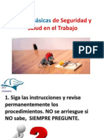 Reglas Básicas de Seguridad y Salud en El Trabajo