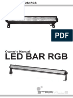 Stairville LED Bar 252 Manual