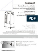 Cs071ae Honeywell Portable Air Cooler 7 Liter