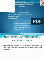 Fuentes de Informacion Epidemiologicas