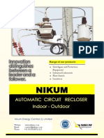 Auto Recloser Brochure Nikum