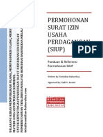 Surat Izin Usaha Perdagangan (SIUP)