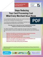 James Lee's 7 Steps Reducing Your Card Processing Cost What Every Merchant Must Know