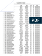 Examen Complementario 2014 - Orden de Merito General