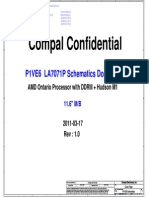 Compal Confidential: P1VE6 LA7071P Schematics Document