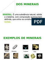 Minerais e Fósseis