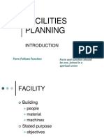 Facilities Planning CH 1