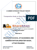 Comparative Study On Share Market & Mutual Fund