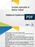 Normatividad Vigilancia Epidemiologica