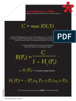 Theorem (Shannon, 1948) :: Communications