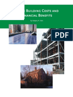 Green Building Costs and Financial Benifits