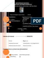 Informe Sobre La Boracita