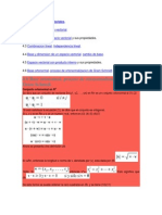 Unidad 4 Espacios Vectoriales